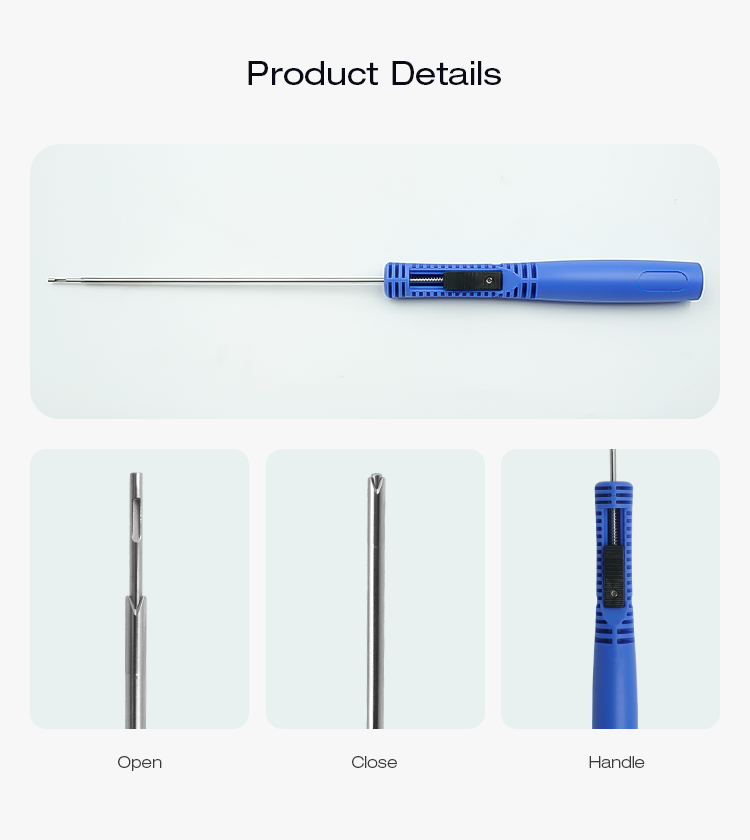 Disposable Knot Pusher and Suture Cutter | Arthroscopic Meniscal Repair Instrument Одноразовый толкатель узлов и резак для швов | Артроскопический инструмент для восстановления мениска