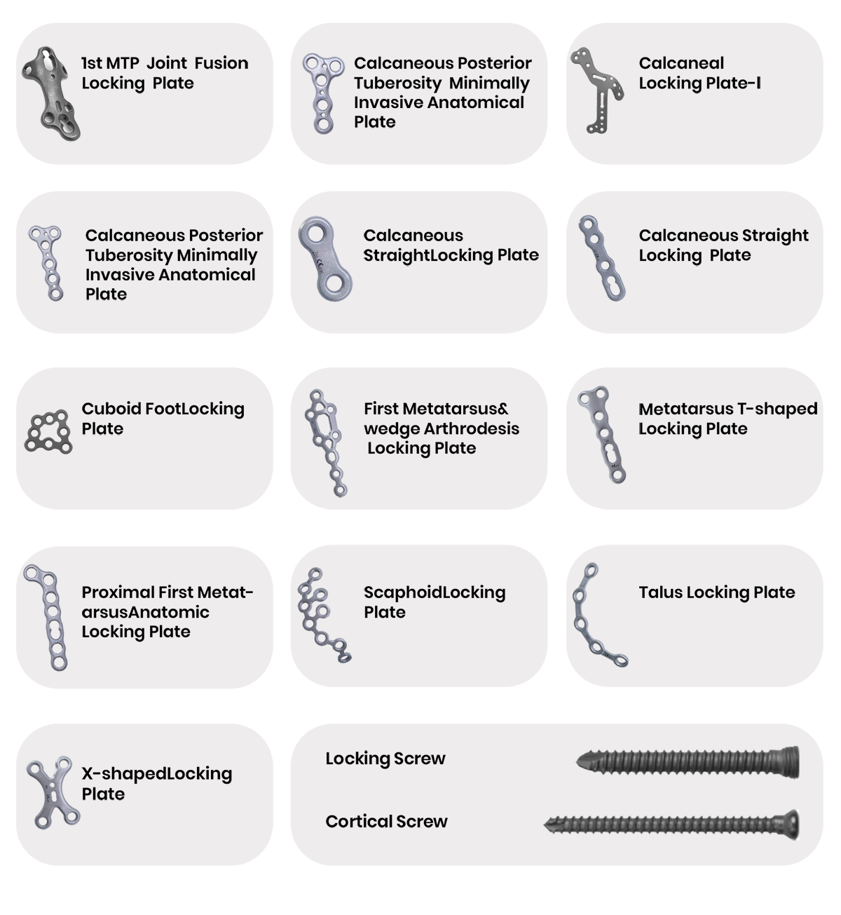 foot and ankle locking plate system (1) Система стопорных пластин для стопы и лодыжки (1)