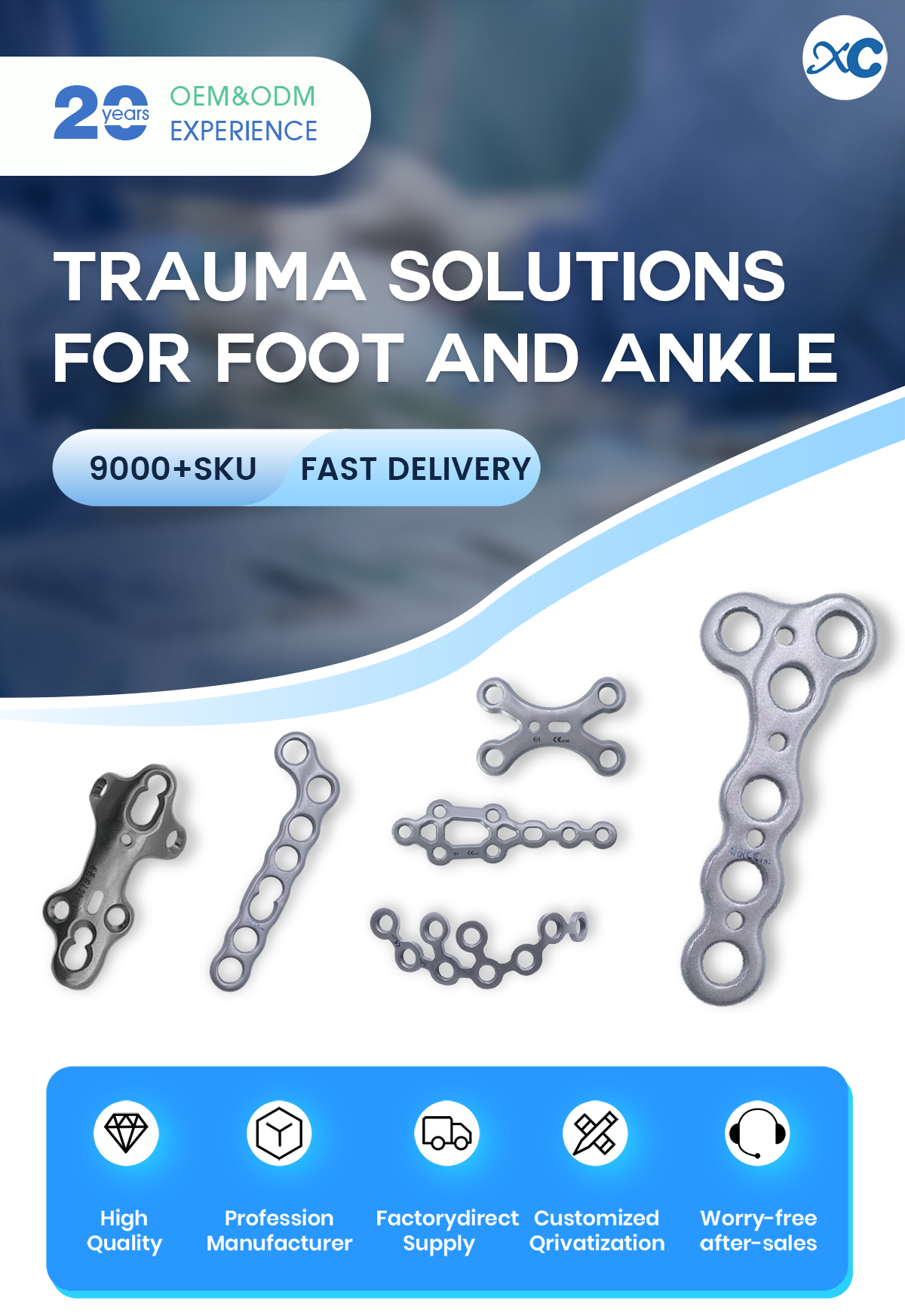 foot and ankle locking plate system (2) Система стопорных пластин для стопы и лодыжки (2)