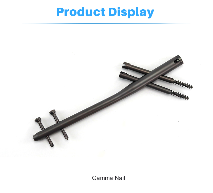 Titanium Gamma Nail | Proximal Femoral Fracture Fixation Implants - XC Medico - 4 Титановые гамма-гвозди | Имплантаты для фиксации проксимального перелома бедренной кости - XC Medico - 4