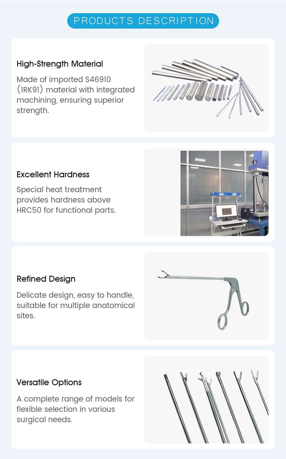 Захват тканей для шовного ретривера — покупайте на XC Medico