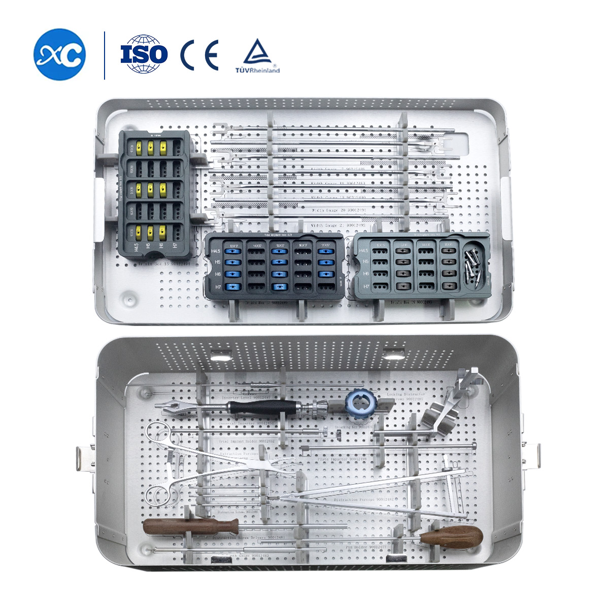 Набор инструментов для искусственного шейного диска
