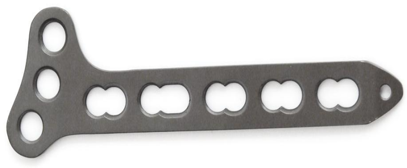 Косоугольная Т-образная стопорная пластина