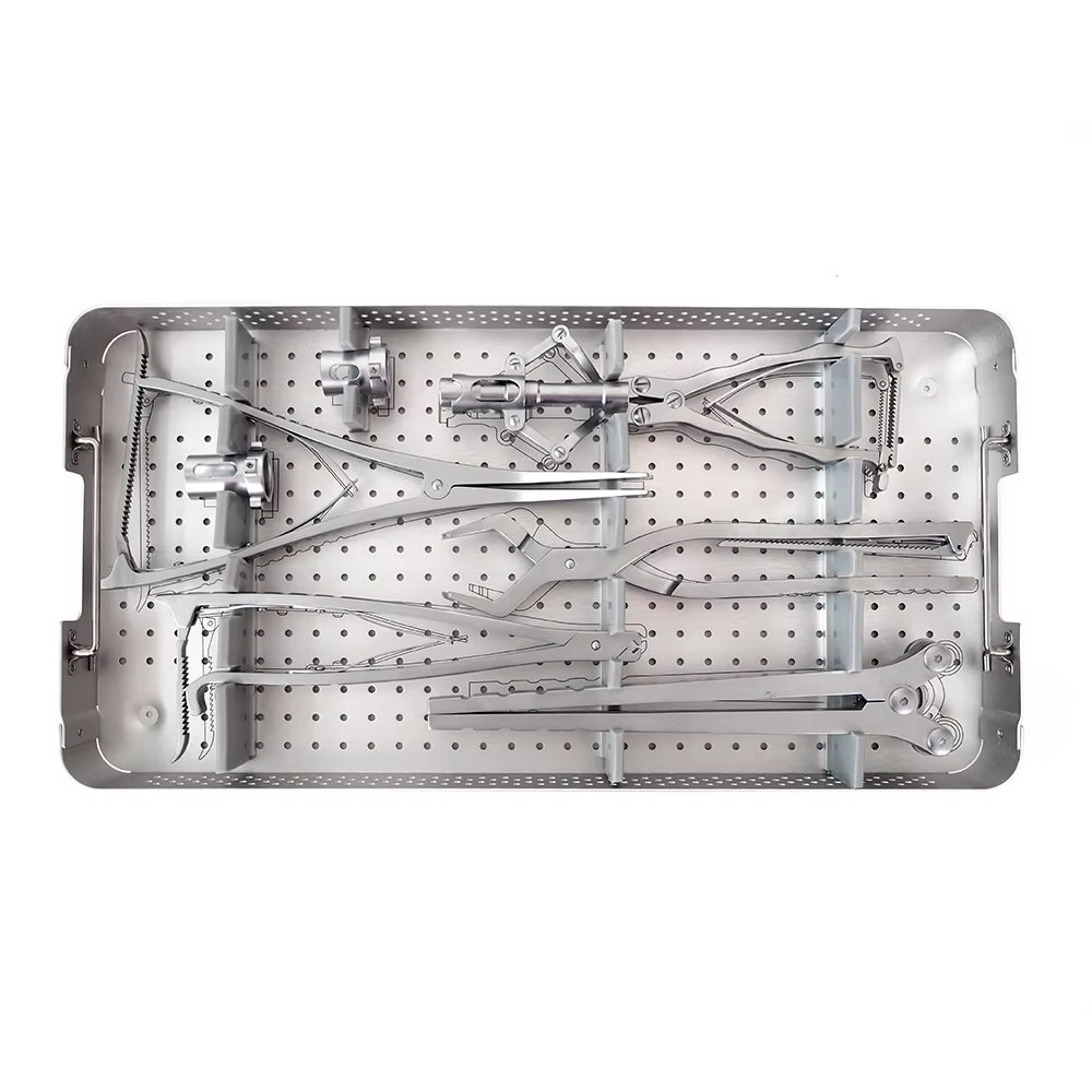 Набор инструментов для спинальной транспедикулярной винтовой системы диаметром 6,0 мм 