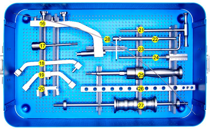 Набор инструментов для фиксации плечевых гвоздей-2