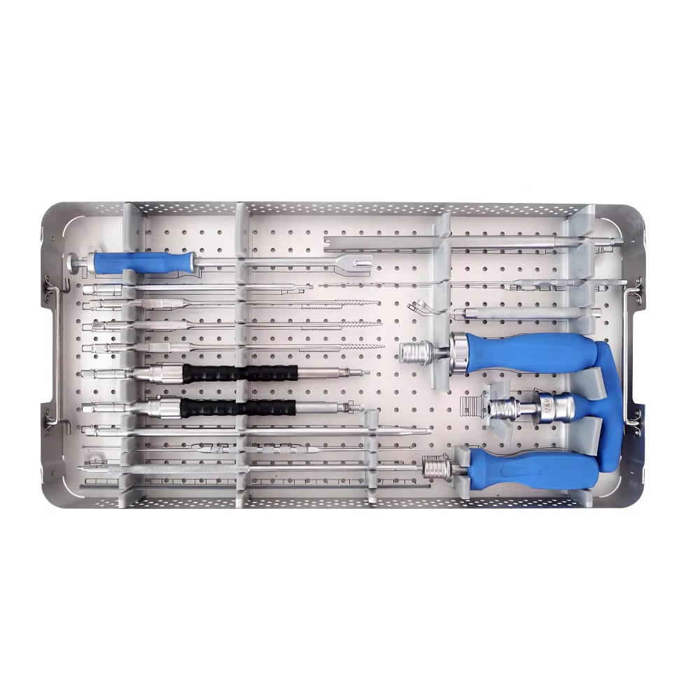 Набор инструментов для спинальной транспедикулярной винтовой системы диаметром 6,0 мм-2