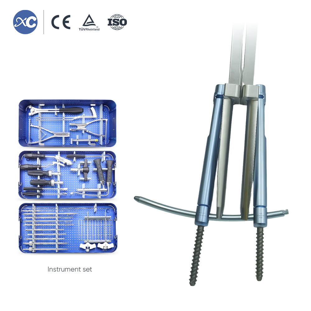 Система MisFix 5.5 – минимально инвазивная фиксация транспедикулярными винтами позвоночника