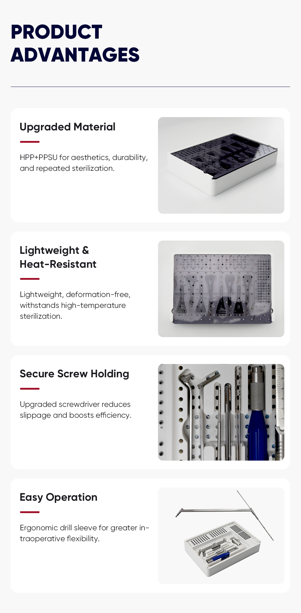 Набор инструментов для дистальной лучевой кости — XC Medico