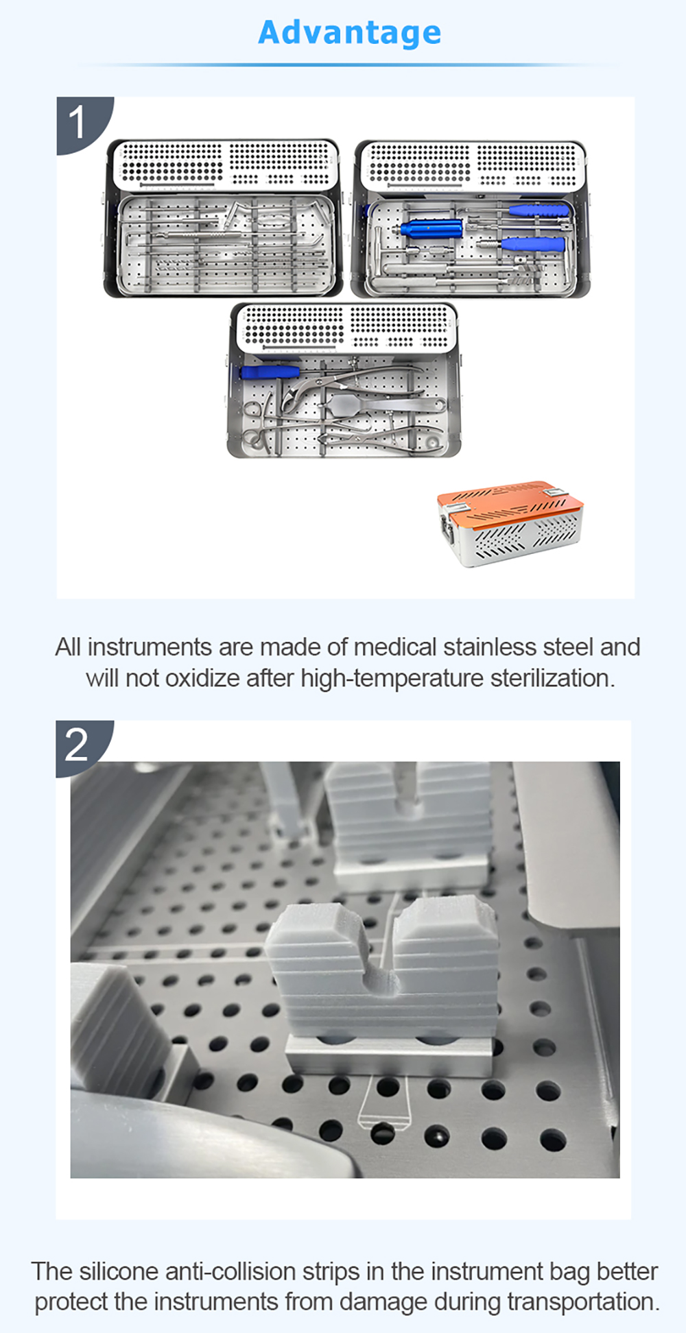 Набор инструментов для фиксации больших фрагментов - XC Medico 