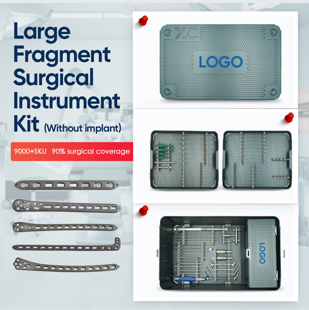 Набор хирургических инструментов для больших фрагментов (без имплантата) — покупка продукта на XC Medico 