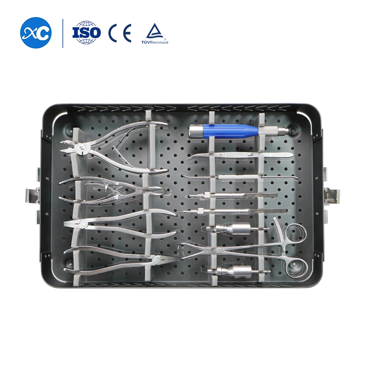 Набор инструментов для блокировки микрофрагментов 1,5/2,0/2,4 мм