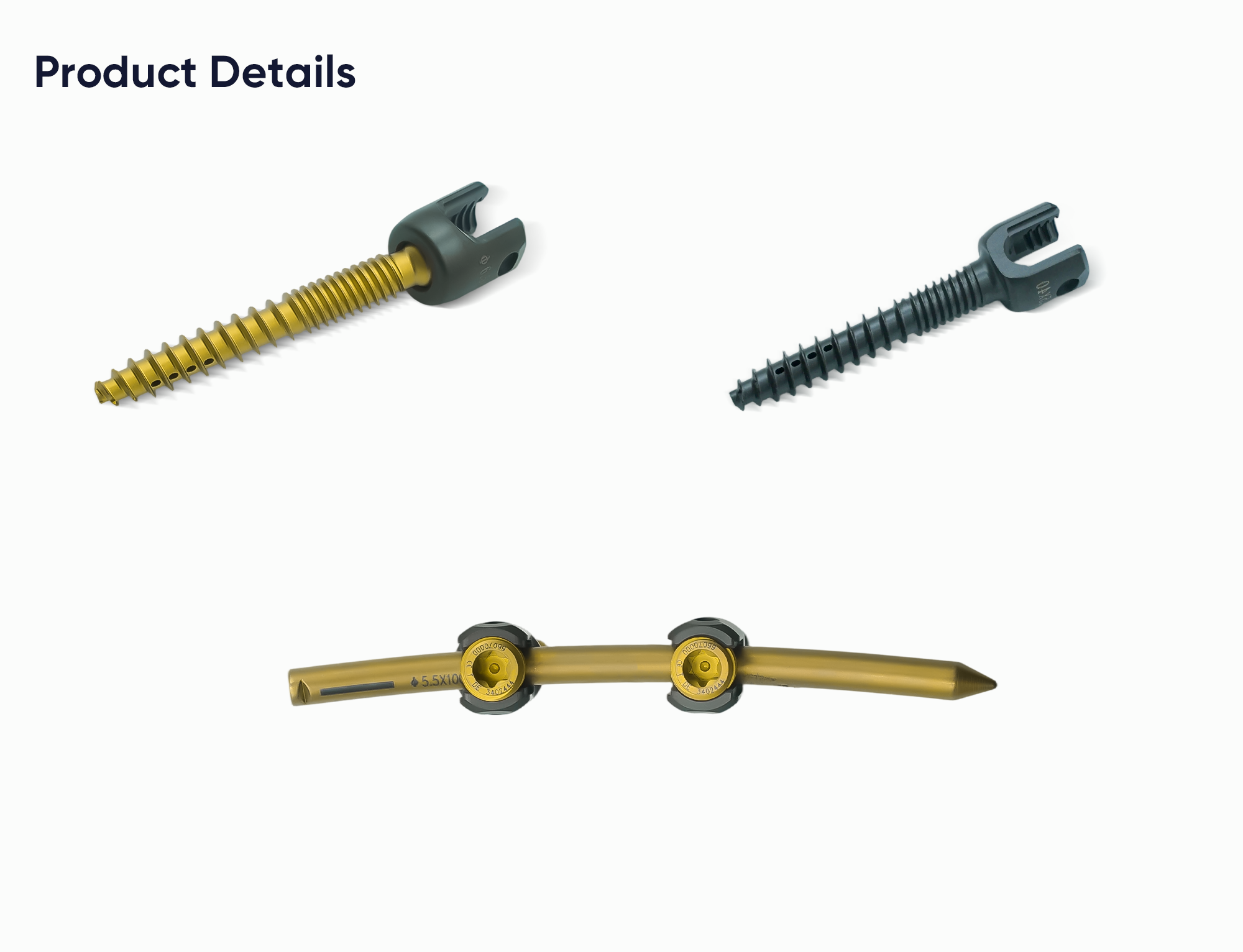 MIS 5.5 окончатый винт, усиленный цементом