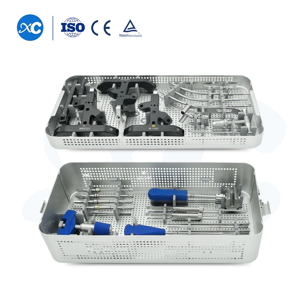 Набор инструментов и система имплантатов для ретроградных интрамедуллярных гвоздей большеберцовой кости