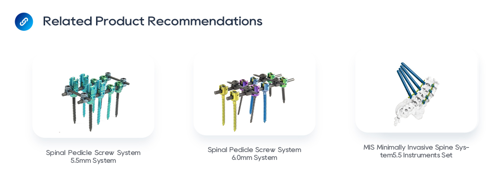 Минимально инвазивная хирургия позвоночника, набор инструментов для кифопластики в трехслойных синих лотках для стерилизации