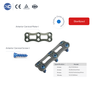 Система передних шейных пластин-I | Низкопрофильный титановый имплантат позвоночника