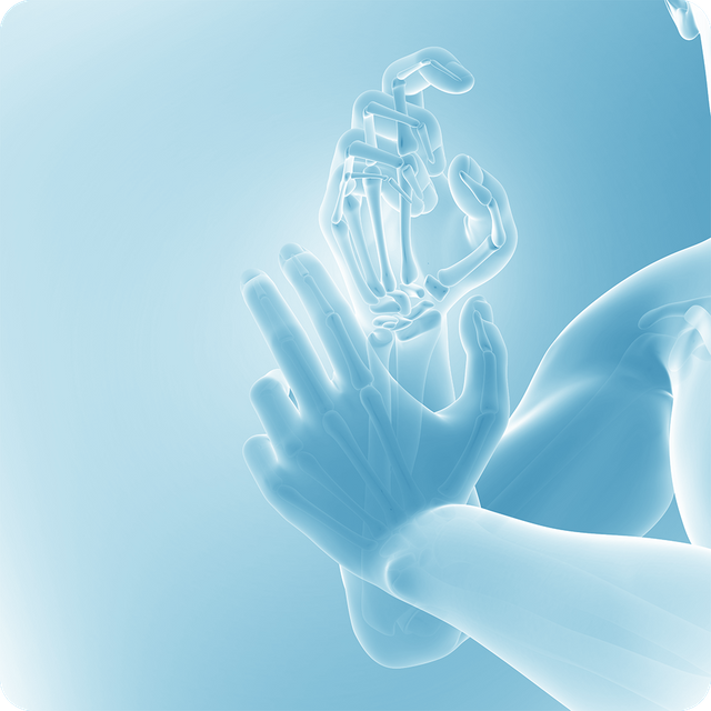 Суставы пальцев и запястий