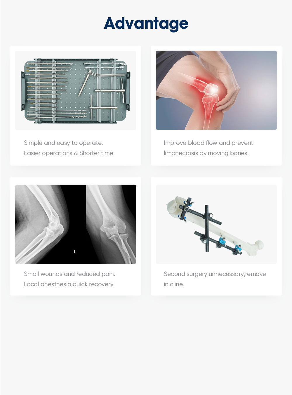 Комбинированный внешний фиксатор JG2P ZJY, ящики для инструментов III — покупка продукта на XC Medico