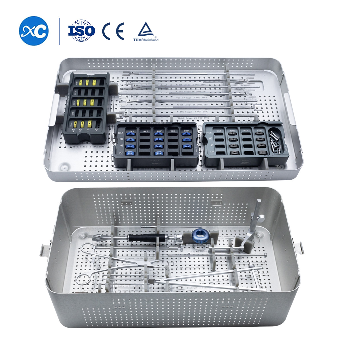 Набор инструментов для искусственного шейного диска