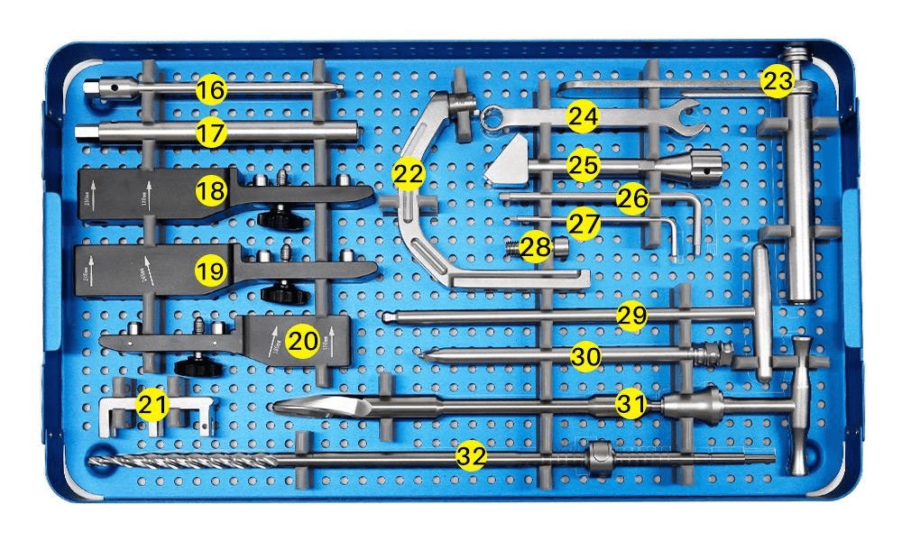 Набор инструментов для ногтей PFNA-2 