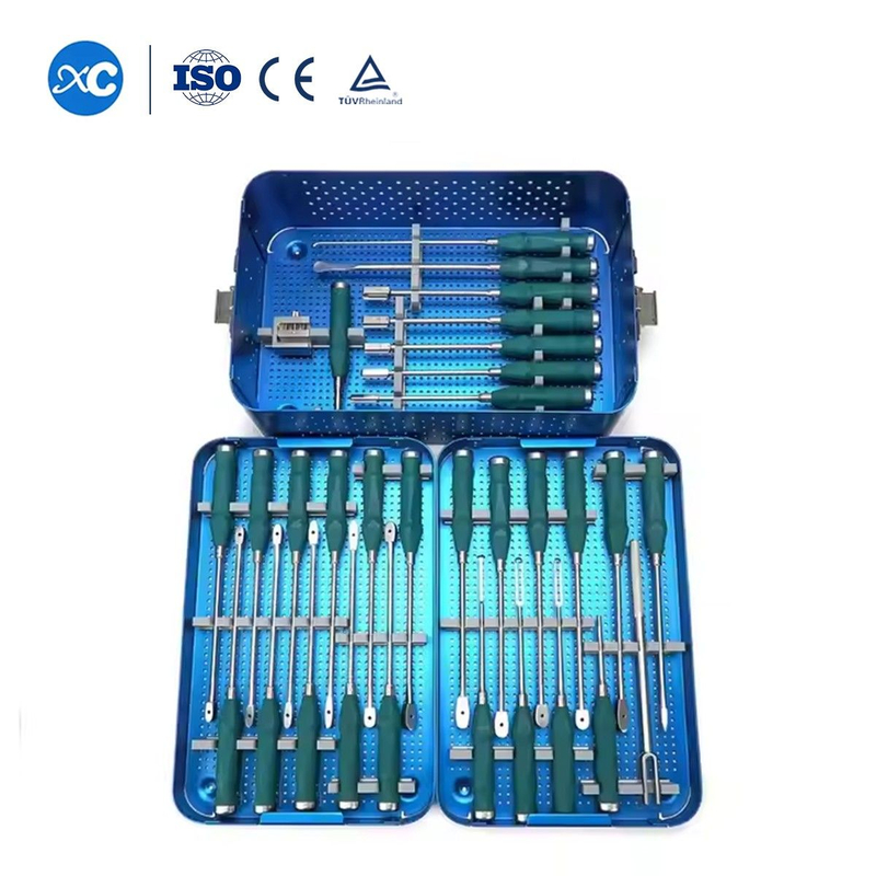 Поясничная клетка PLIF PEEK и набор инструментов для задней поясничной межтеловой спондилодезической клетки