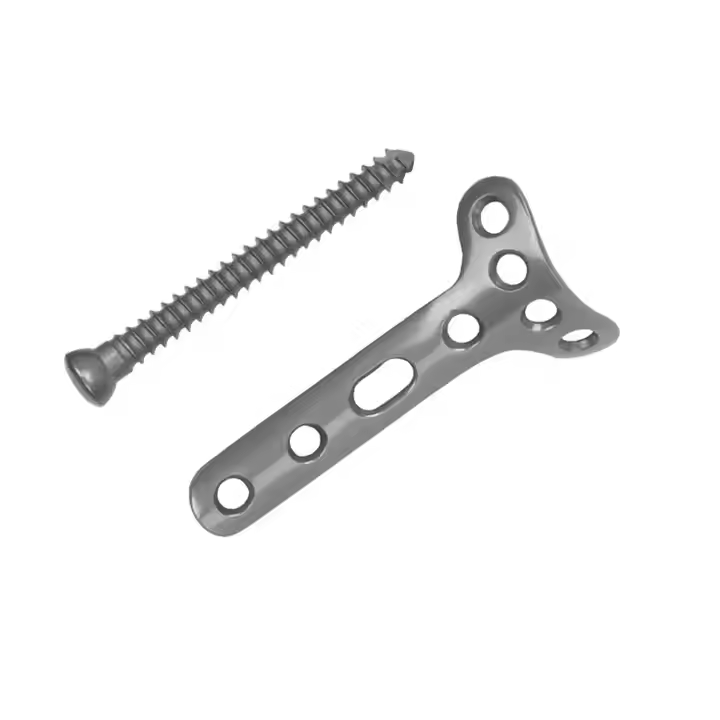 Маленькая изогнутая пластина Т-образного типа-1