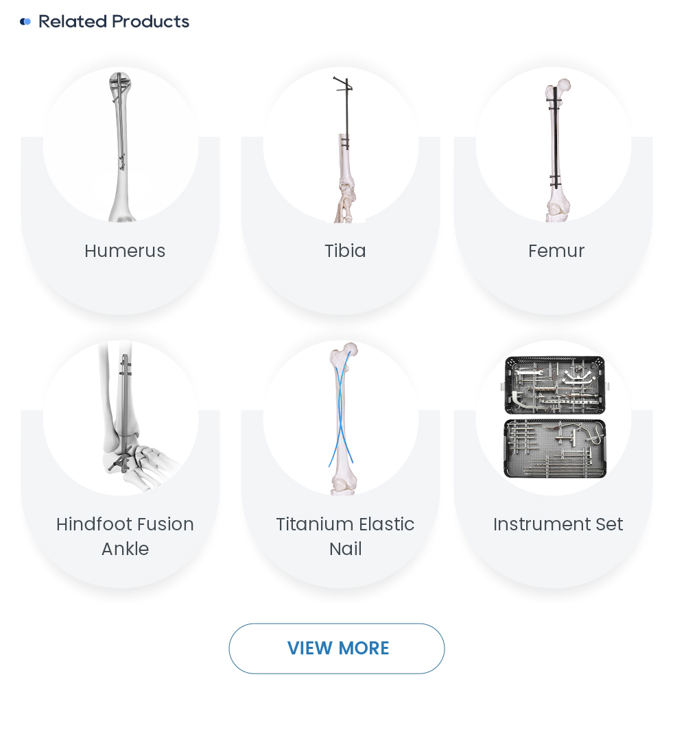 Интрамедуллярный стержень PFNA | Фиксация перелома проксимального отдела бедренной кости
