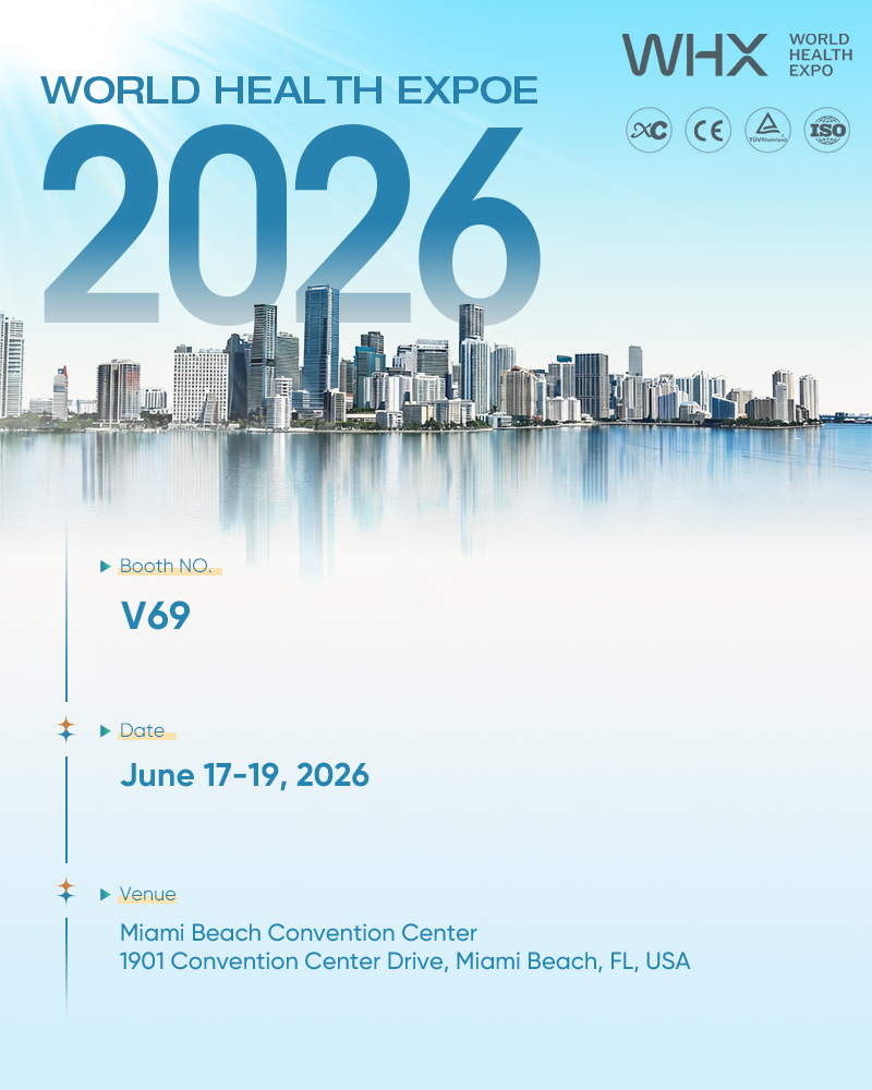 Стенд XC Medico V69 на World Health Expo 2026 в Майами