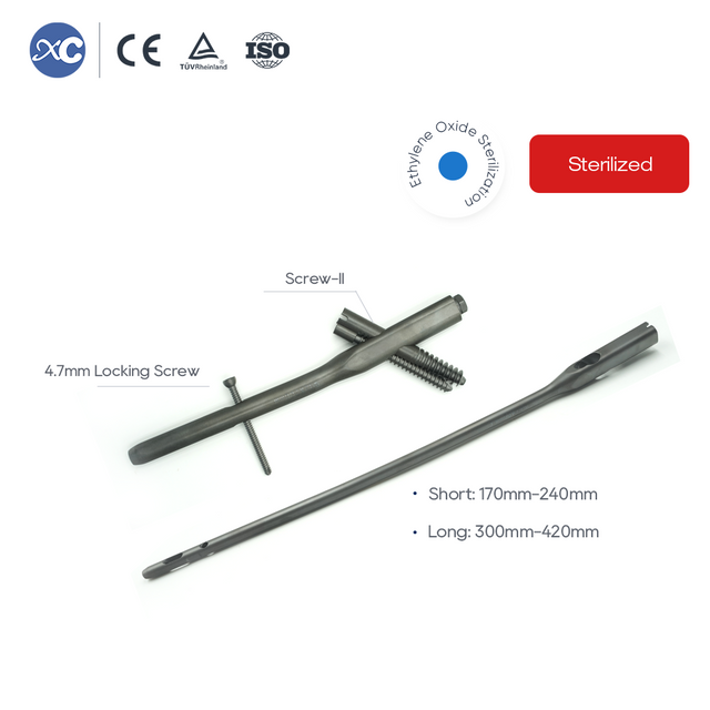 Система интрамедуллярных стержней Intertan – фиксация перелома проксимального отдела бедренной кости